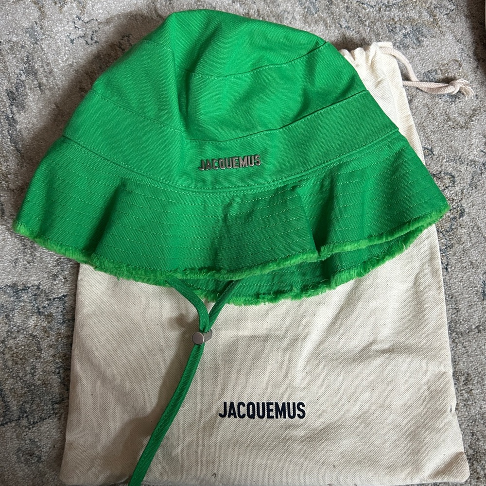 Jacquemus Artichaut Green Bucket Hat